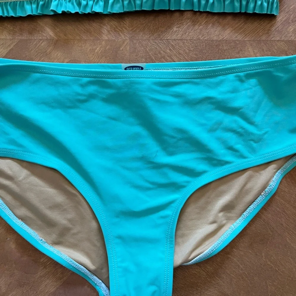 Old Navy Turquoise Bandeau Bikini Set – XXL Girl